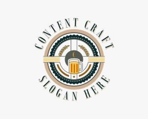 Craft Beer Brewery logo design