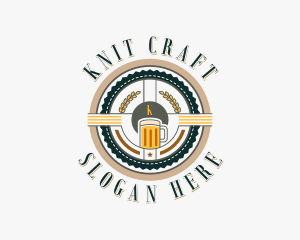 Craft Beer Brewery logo design