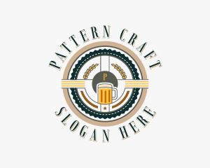 Craft Beer Brewery logo design