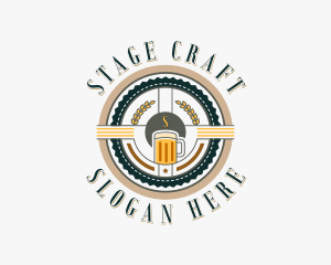 Craft Beer Brewery logo design