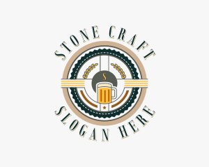 Craft Beer Brewery logo design