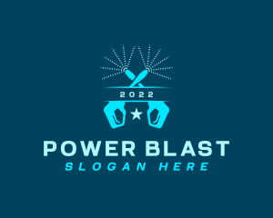 Star Power Cleaner logo design