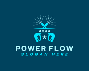 Star Power Cleaner logo design