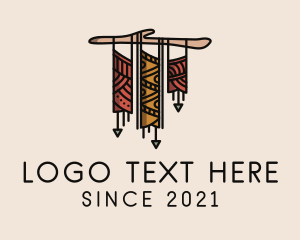 Tassel - Decorative Native Macrame logo design