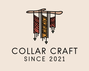 Decorative Native Macrame  logo design