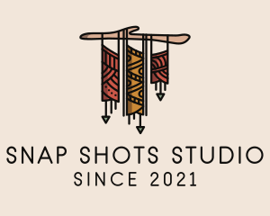 Needlecraft - Decorative Native Macrame logo design