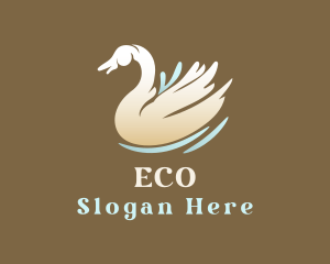 Swan - Elegant Gradient Swan logo design