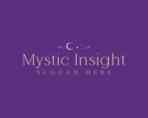 Astrology Moon Star logo design