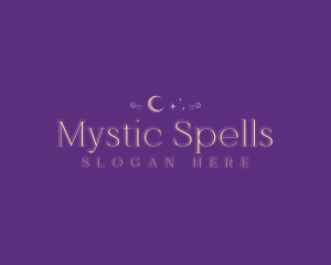 Sorcery - Astrology Moon Star logo design