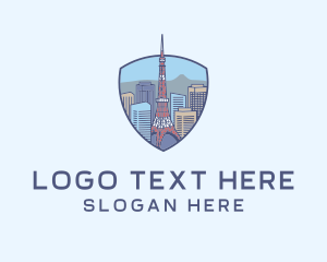 Urban Developer - Japan City Tower logo design