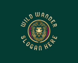 Wild Lion Safari logo design