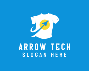 Shirt Arrow Garment logo design