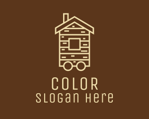 Cabin Home Property Logo