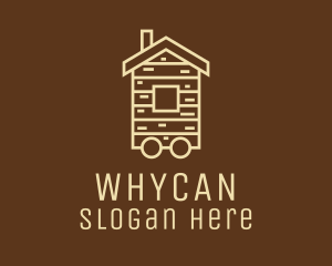 Cabin Home Property Logo