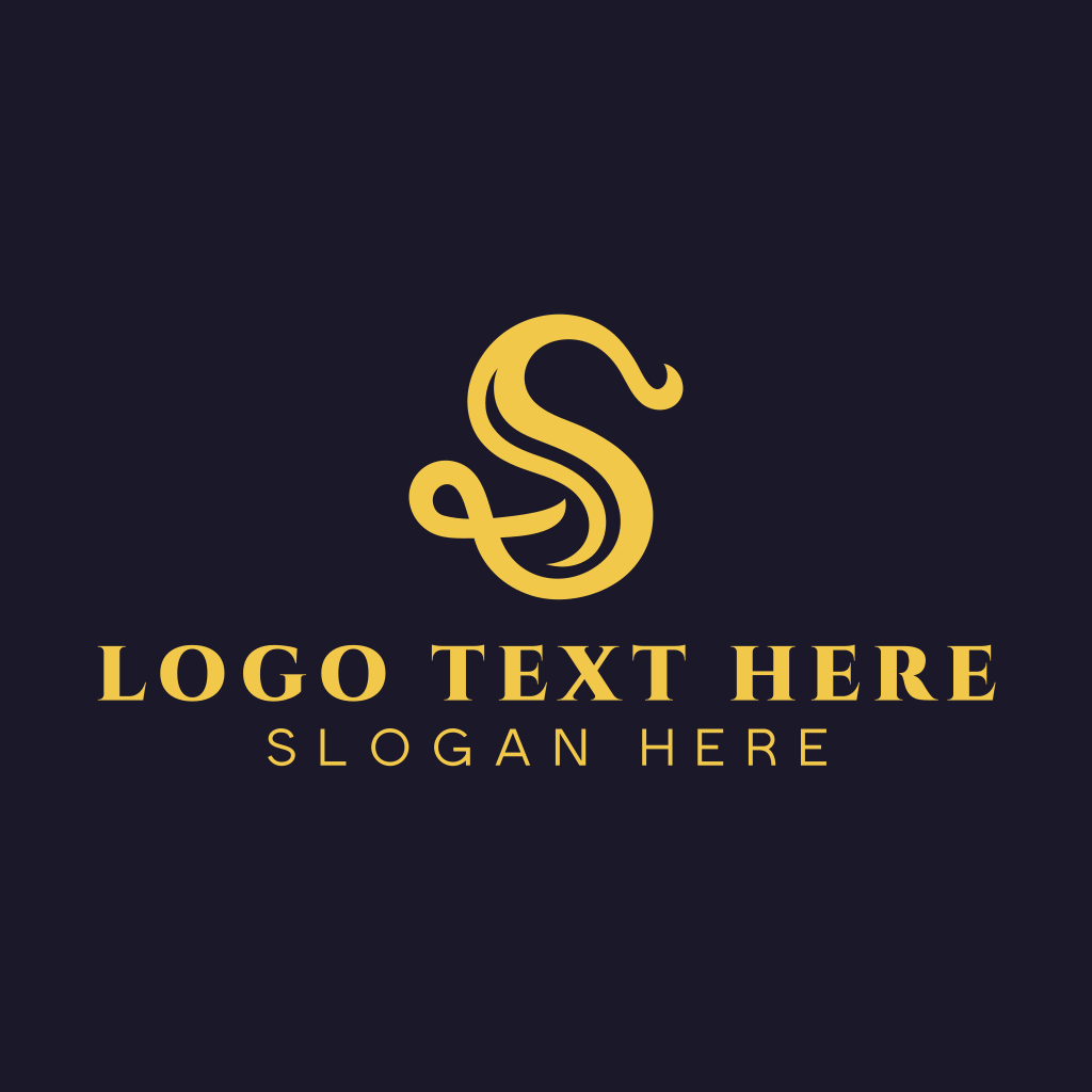 Hairdresser Beauty Salon Letter S Logo | BrandCrowd Logo Maker