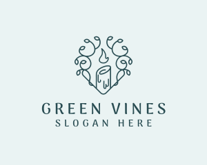 Vines - Vines Candle Decoration logo design