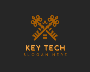 Accommodation Realty Key logo design