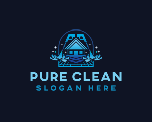 Clean Pressure Washer logo design