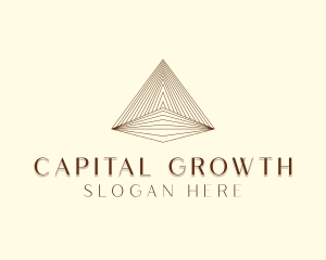 Investment - Investment Agency Pyramid logo design
