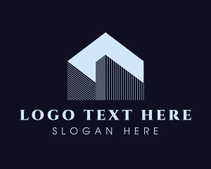 Structure - High Rise Building Structure logo design