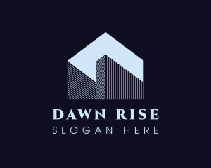 High Rise Building Structure logo design