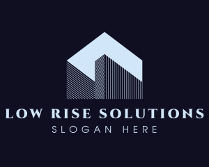 High Rise Building Structure logo design