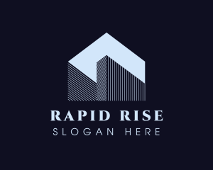 High Rise Building Structure logo design