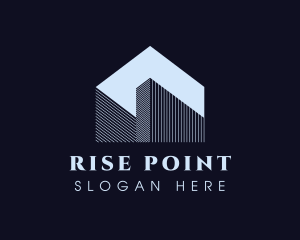 High Rise Building Structure logo design