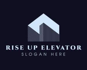 High Rise Building Structure logo design