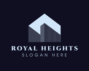 High Rise Building Structure logo design