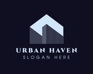 High Rise Building Structure logo design