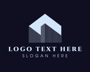 Urban Planning - High Rise Building Structure logo design