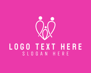 Loop - Family Heart Care logo design