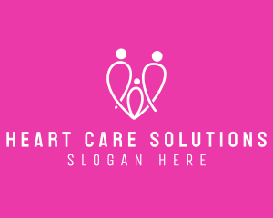 Family Heart Care logo design