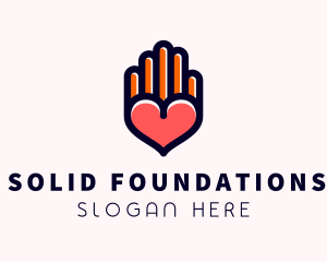 Social - Heart Love Community logo design