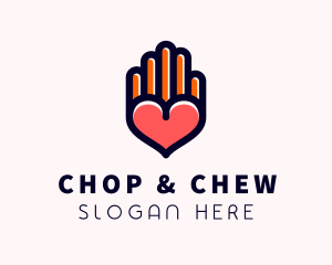 Love - Heart Love Community logo design