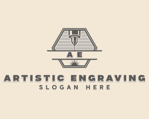 Industrial Engraving Laser logo design