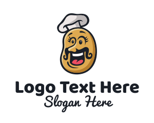 Catering - Potato Chef Mustache logo design