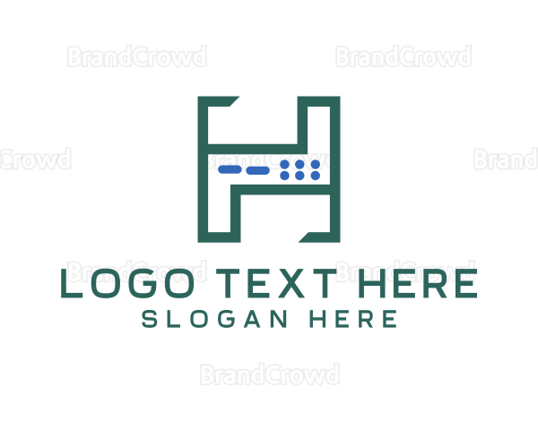 Server Tech Letter H Logo