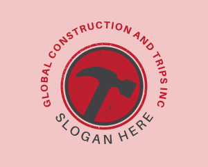 Contstruction - Handyman Hammer Tool logo design