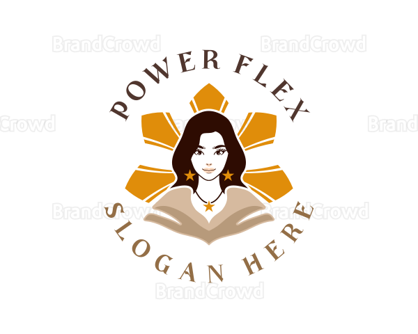 Filipina Filipiniana Woman Logo