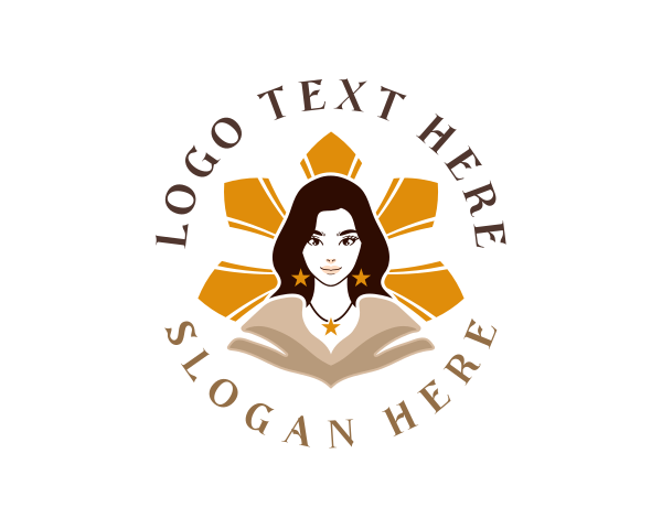 Barot Saya - Filipina Filipiniana Woman logo design