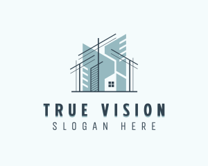 Real Estate Architecture logo design