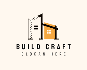 House Building Realty logo design