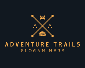 Jeep Off Roading Adventure logo design