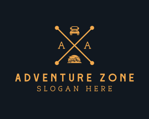 Jeep Off Roading Adventure logo design