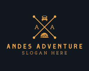 Jeep Off Roading Adventure logo design