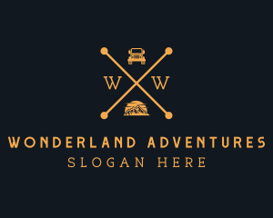 Jeep Off Roading Adventure logo design