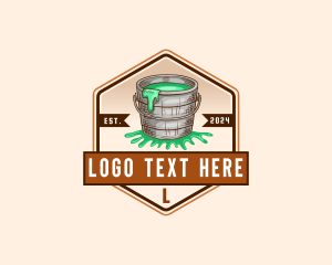 Handyman - Paint Bucket Renovation logo design