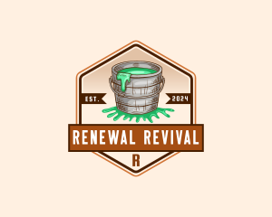 Paint Bucket Renovation logo design